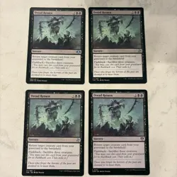 Magic the Gathering MTG Dread Return Playset Of 4 Cards - Image 1