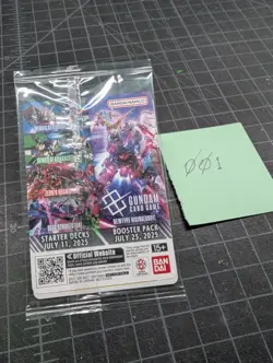 EX Base EXBP-003 Gundam World Tour 2025 Exclusive Promo TCG Card Game English - Image 2