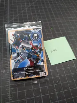 EX Base EXBP-003 Gundam World Tour 2025 Exclusive Promo TCG Card Game English - Image 1