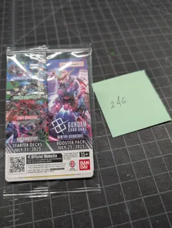 EX Base EXBP-003 Gundam World Tour 2025 Exclusive Promo TCG Card Game English - Image 2