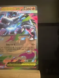 MEGA CHARIZARD X EX 013/094 - Phantasmal Flames Holo NM - Pokemon TCG Card - Image 3