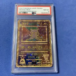 Pokemon TCG Ancient Mew Movie 2000 Promo Card PSA 8 Graded - Image 1