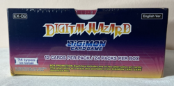 Digimon EX02 Booster Box Digital Hazard CCG Trading Card - New Sealed - Image 4