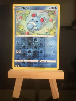 MARILL - 58/264 Fusion Strike NM - Reverse Holo Common - Pokemon TCG Card - Image 1