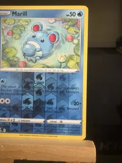 MARILL - 58/264 Fusion Strike NM - Reverse Holo Common - Pokemon TCG Card - Image 3