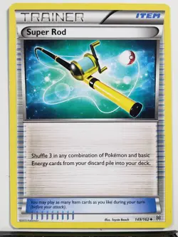 Super Rod 149/162 - LP / VLP - XY Breakthrough Pokemon Card $2 Flat Shipping - Image 1