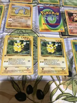 16 Card Lot of 1995 Pokemon Cards with Sleeves - Image 2