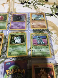 16 Card Lot of 1995 Pokemon Cards with Sleeves - Image 4