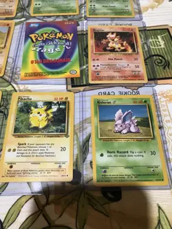 16 Card Lot of 1995 Pokemon Cards with Sleeves - Image 5