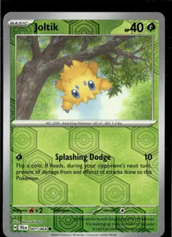 Pokemon Joltik 001/064 Shrouded Fable Reverse Holo Common 4 Card Lot - Image 1