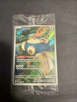 Pokemon Card Snorlax SVP 051 Scarlet & Violet 151 Black Star Promo NM sealed - Image 1