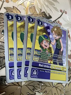 Digimon Card Game Playset Matt & T.K. Starter Deck 21: Hero of Hope ST21-13 A01 - Image 1