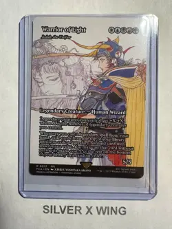 Warrior of Light - Jodah, the Unifier Showcase x1, MTG, Final Fantasy, FCA, NM - Image 1