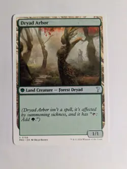 MTG Dryad Arbor(White Border) Mystery Booster 2 Regular 0108 - Image 1