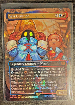 NM Vivi Ornitier (Borderless) (Chocobo Track Foil) Final Fantasy Foil #0570 - Image 1