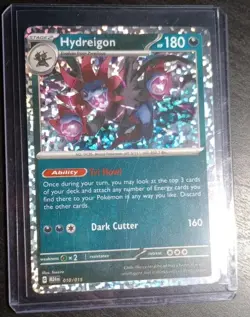Hydreigon - New 2025 McDonalds Happy Meal Pokemon Dragon Discovery Card 010/015 - Image 1