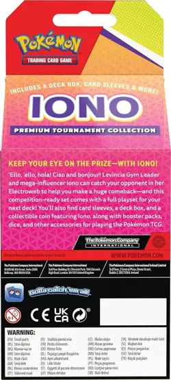 [SEALED] POKEMON TCG Iono Premium Tournament Collection In Stock AU - Image 4