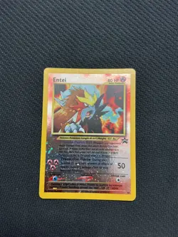 Pokemon TCG Entei Wizards Black Star Promos 34 Holo Promo Promo - Image 1