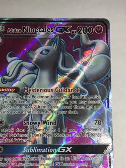 Alolan Ninetales GX (Full Art) 205/214 Pokemon TCG Sun Moon Lost Thunder - Image 4