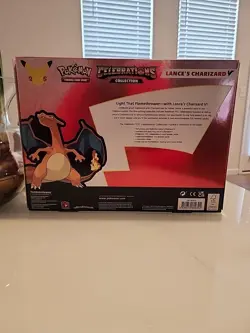 Pokemon TCG Celebrations Collection Lance's Charizard V Box 820650101625 - Image 2