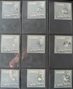 Pokemon Artbox Stickers 1999 - complete regular 150/150 set - NEAR MINT cond. - Image 4