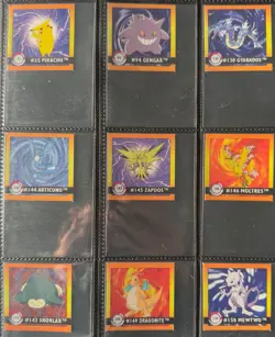 Pokemon Artbox Stickers 1999 - complete regular 150/150 set - NEAR MINT cond. - Image 5