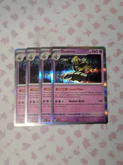 4x Dusknoir 020/064 x4 - Shrouded Fable - Pokemon TCG - Holo Rare - Playset - Image 1