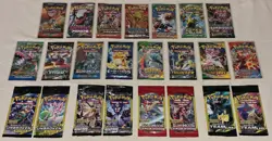 Pokemon Packs Unified Minds - Furious Fists - Evolving Skies - Roaring Skies and - Image 1