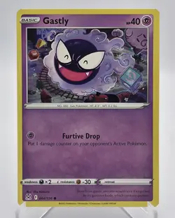 Gastly Haunter Gengar Evolution Set Lost Origin Pokemon TCG - Image 1