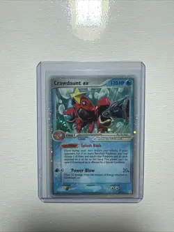 Crawdaunt EX #99/110 Ultra Rare Pokemon EX Holon Phantoms 2006 LP English - Image 1