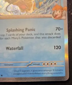 Misty's Gyarados 049/182 Holo Rare Scarlet & Violet: Destined Rivals Pokemon TCG - Image 5