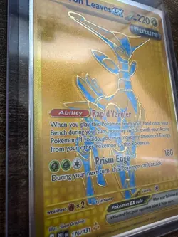 TEXTURE SHIFT ERROR: Iron Leaves EX 176/131 Pokemon SV: Prismatic Evolution - Image 2