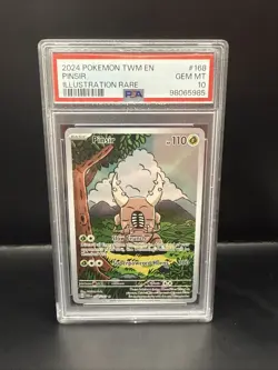 Pokemon Pinsir 168/167 Twilight Masquerade IR Graded PSA 10 Gem Mint - Image 3