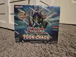 Yugioh Toon Chaos Factory Sealed Booster Box 24 Packs Brand New - Image 1