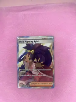 Pokemon TCG Iris's Fighting Spirit Journey Together Full Art Card 180/159 NM - Image 1