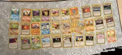 Pokemon Damaged Card Lot Mostly Vintage with Victreebel and Growlithe Holo - Image 3