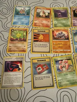 Pokemon Damaged Card Lot Mostly Vintage with Victreebel and Growlithe Holo - Image 4
