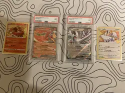 Pokemon Card Lot Lugia & Ho-Oh PSA 9 - Image 1