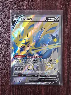 Zacian V (Shiny) SWSH292 SWSH: Sword & Shield Promo Cards Holo - Image 1