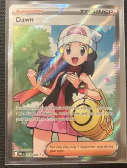 Pokemon Dawn 118/94 Full Art 2025 TCG Phantasmal Flames English Card NM - Image 1
