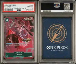 PSA 10 Yamato 2023 P-008 CS Celebration Pack One Piece Championship Promo Card - Image 3