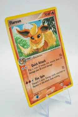Pokemon TCG Holo Rare Flareon Card Lightly Played, Pop Series 3, 2/17 LP+ - Image 4