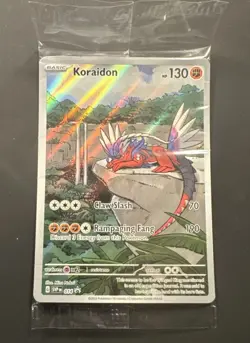 Koraidon SVP014 Black Star ETB Promo Scarlet & Violet Pokemon Card Sealed - Image 1