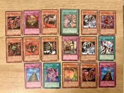 YU-GI-OH! Vintage Sets Mixed Lot with Box Played Condition 138 Cards -See Photos - Image 2