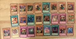 YU-GI-OH! Vintage Sets Mixed Lot with Box Played Condition 138 Cards -See Photos - Image 5