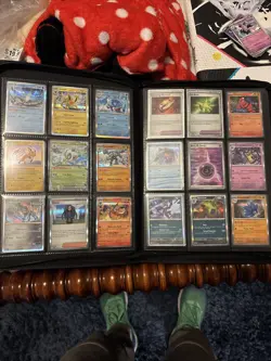 Huge Binder Lot of 360 Pokemon Cards Mixed VTG WOTC -- EX, Holo, Reverse Holo V - Image 2