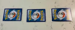 Three Gold Break Pokemon Cards - Near mint condition - Image 2