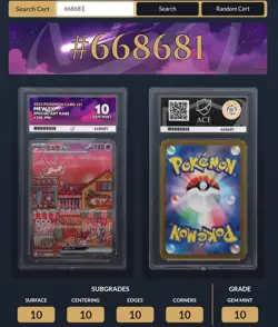 ACE 10 Mew ex 205/165 SV2a 151 Special Art Rare Japanese Pokemon Card Gem Mint - Image 3