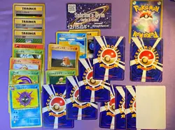 Japanese Base Set - Gym Heroes Challenge - E series Pokemon Card Lot 1999 WoTC - Image 2