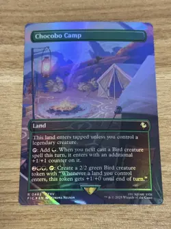 Chocobo Camp (Borderless) Commander: Final Fantasy Foil - Image 1